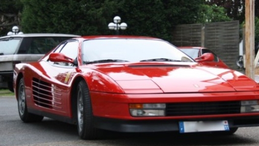 Ferrari Testarossa Alain Delon