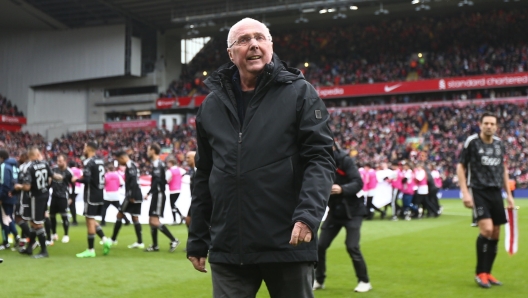 epa11565434 (FILE) - Liverpool Legends manager Sven-Goran Eriksson ahead of the soccer match between Liverpool Legends and Ajax Legends in Liverpool, Britain, 23 March 2024 (reissued 26 August 2024). Eriksson has died on 26 August 2024 at the age of 76, his agent has announced.  EPA/ADAM VAUGHAN