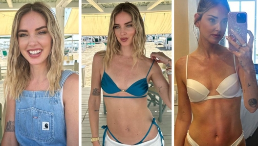 Chiara Ferragni a Forte dei Marmi