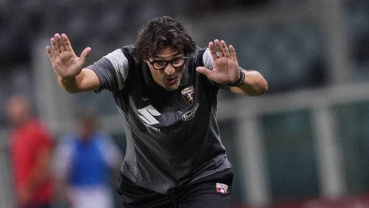 Torino?s head coach Paolo Vanoli during the Coppa Italia soccer match between Torino  and Cosenza at the Olimpico Grande Torino Stadium, August 10, 2024. Sport - Soccer EXCLUSIVE TORINO FC (Photo Fabio Ferrari/LaPresse)