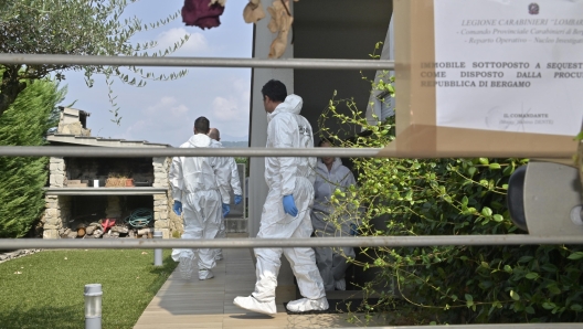 Second inspection at Sharon Verzeni's house. Terno d Isola, Italy, 23 August 2024. ANSA/MICHELE MARAVIGLIA