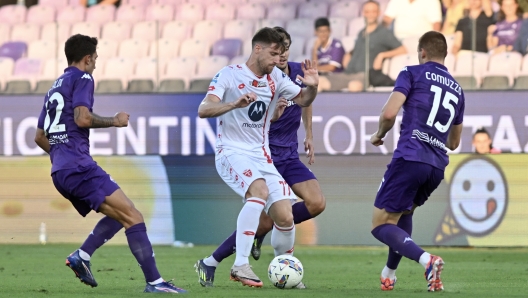 AC Monza player Georgios Kyriakopoulos during third Serie A soccer match between Fiorentina and Monza, at the Artemio Franchi Stadium in Firenze, Italy - Sunday, September 1, 2024. Sport - Soccer (Photo AC Monza/LaPresse by Studio Buzzi)