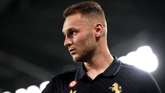 Juventus? Teun Koopmeiners during the Serie A soccer match between Juventus and Roma at the Allianz Stadium in Turin, north west Italy - Sunday, September 01, 2024. Sport - Soccer . (Photo by Marco Alpozzi/Lapresse)