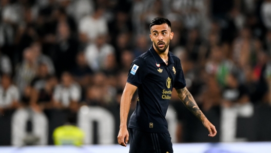 TURIN, ITALY - SEPTEMBER 01: Nicolas Gonzales of Juventus looks on during the Serie A match between Juventus and AS Roma at Allianz Stadium on September 01, 2024 in Turin, Italy. (Photo by Daniele Badolato - Juventus FC/Juventus FC via Getty Images)