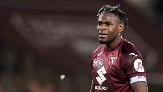 Torino?s Duvan Zapata   during the Coppa Italia soccer match between Torino and Empoli at the Olimpico Grande Torino Stadium, September 24, 2024. Sport - Soccer EXCLUSIVE TORINO FC (Photo Fabio Ferrari/LaPresse)