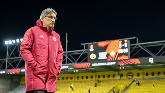 BORAS, SWEDEN - OCTOBER 03: AS Roma coach Ivan Juric prior the UEFA Europa League 2024/25 League Phase MD2 match between IF Elfsborg and AS Roma at Boras Arena on October 03, 2024 in Boras, Sweden. (Photo by Fabio Rossi/AS Roma via Getty Images)