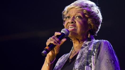 FILE - Cissy Houston performs during McDonald's Gospelfest 2013 on May 11, 2013 in Newark, N.J. Houston, the mother of Whitney Houston and a two-time Grammy winner who performed alongside superstar musicians like Elvis Presley and Aretha Franklin, died Monday, Oct. 7, 2024, in her New Jersey home. She was 91. (Photo by Charles Sykes/Invision/AP, File)