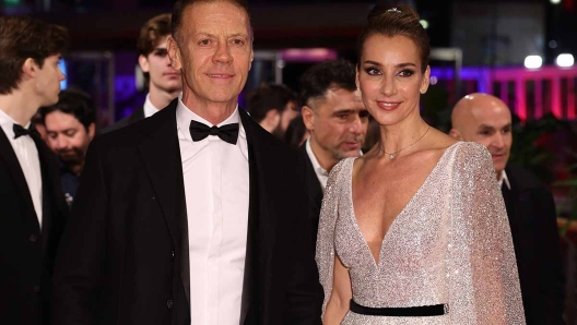 Rocco Siffredi con la moglie Rosa Caracciolo