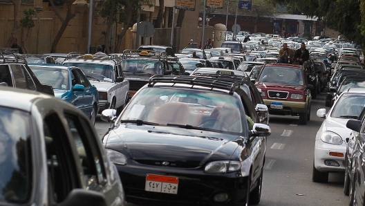 Cairo Egitto ingorgo traffico