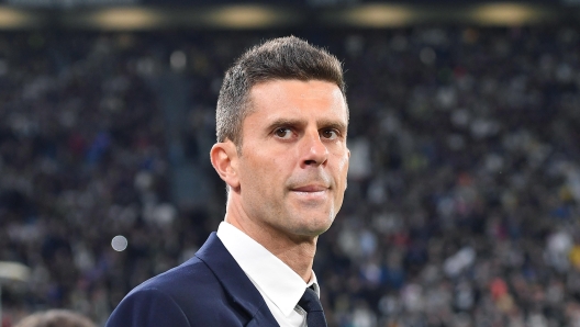 Juventus coach Thiago Motta gesture during the italian Serie A soccer match Juventus  FC vs SS Lazio at the Allianz Stadium in Turin, Italy, 19 october 2024 ANSA/ALESSANDRO DI MARCO