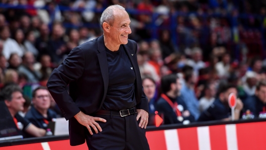 Ettore Messina EA7 Emporio Armani Olimpia Milano - Banco di Sardegna Sassari LBA Legabasket Serie A UnipolSAI 2024/2025 Milano, 06/10/2024 Foto ClaudioDegaspari // Ciamillo-Castoria