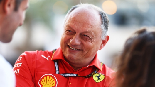 BAHRAIN, BAHRAIN - FEBRUARY 28: Ferrari Team Principal Frederic Vasseur looks on in the Paddock during previews ahead of the F1 Grand Prix of Bahrain at Bahrain International Circuit on February 28, 2024 in Bahrain, Bahrain. (Photo by Clive Rose/Getty Images)