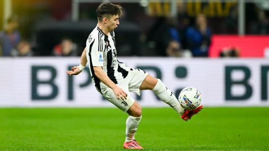 MILAN, ITALY - OCTOBER 27: Francisco Conceicao of Juventus during the Serie A match between FC Internazionale and Juventus at Stadio Giuseppe Meazza on October 27, 2024 in Milan, Italy. (Photo by Daniele Badolato - Juventus FC/Juventus FC via Getty Images)