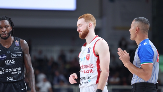 Niccolo Mannion Dolomiti Energia Aquila Basket Trento - Openjobmetis Pall. Varese Lega Basket Serie A 2024-25  LBA Unipol Sai Corporate Trento, 13/10/2024 Foto Sergio Mazza / Ciamillo-Castoria