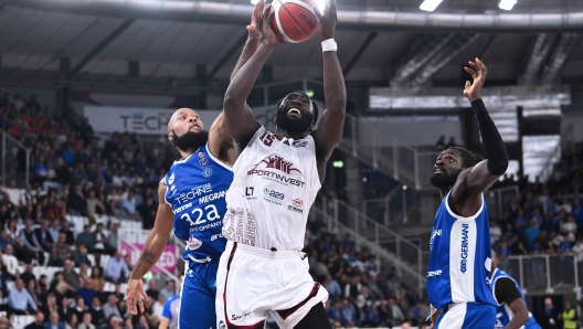 Akwasi Yeboah Germani Pallacanestro Brescia - Trapani Shark LBA Legabasket Serie A Unipol 2024/2025 Brescia, 02/11/2024 Foto M.Ceretti / Ciamillo-Castoria