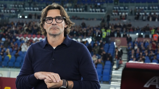 Torino?s head coach Paolo Vanoli during the Serie A EniLive soccer match between Roma and Torino at the Rome's Olympic stadium, Italy - Sunday  October 31, 2024 - Sport  Soccer ( Photo by Alfredo Falcone/LaPresse )