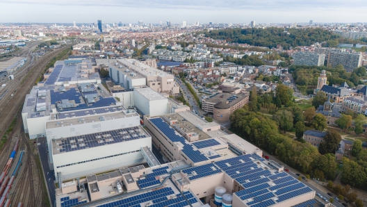 Aerial View Audi Site Brussels, Belgium