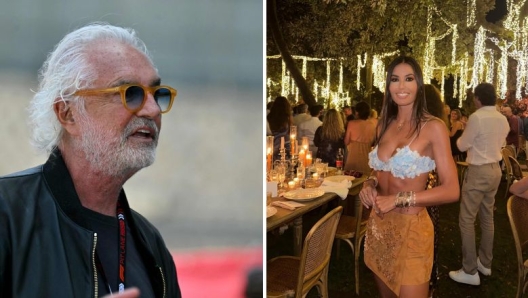 Flavio Briatore ed Elisabetta Gregoraci