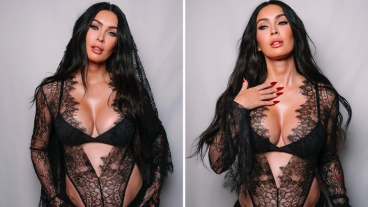 Megan Fox incinta e in lingerie: le foto infiammano Instagram