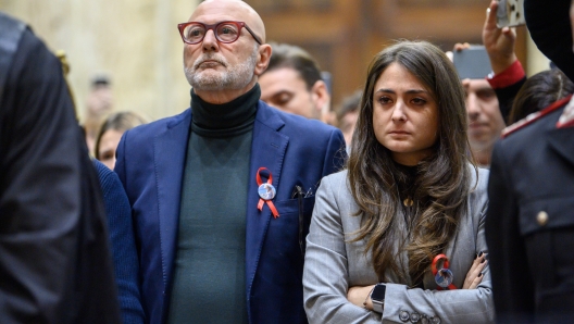 Processo in Assise a carico di Alessandro Impagnatiello per omicidio Giulia Tramontano   - Milano, Lunedì 25 Novembre 2024  (Foto Claudio Furlan/Lapresse)  Assize trial of Alessandro Impagnatiello for Giulia Tramontano murder - Milan, Monday, Nov. 25, 2024  (Photo Claudio Furlan/Lapresse)