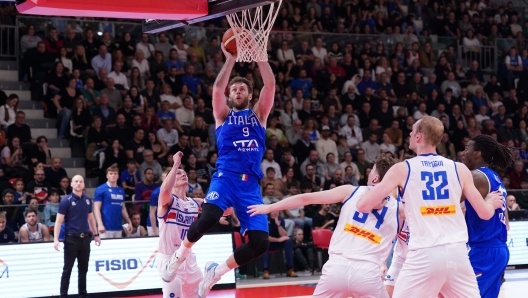 Nicolò Melli Italia Italy - Islanda Iceland FIBA EuroBasket 2025 Qualifiers FIP 2024 Reggio Emilia, 25/11/2024 Foto E. Rossi / Ciamillo-Castoria