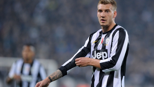 Foto Fabio Ferrari - LaPresse
03 11 2012 Torino ( Italia )
Juventus - Campionato Serie A Tim - Stagione 2012-2013 - Nuovo Stadio della Juventus - Juventus vs Inter.
Nella foto:Bendtner

photo Fabio Ferrari - LaPresse
03 11 2012 Turin ( Italia )
Juventus -  Italian Football Championship League A Tim 2012 2013 - New Juventus Stadium of Turin - Juventus vs Inter.
in the pic:Bendtner