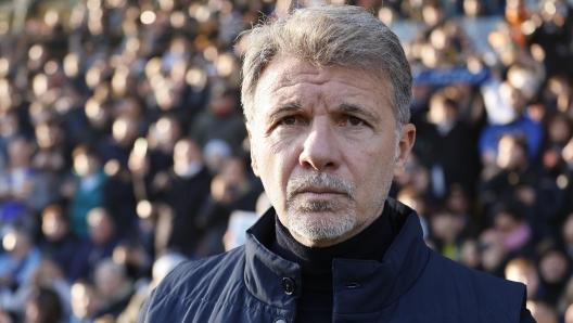 Lazio's coach Marco Baroni during the Italian Serie A soccer match Parma Calcio vs SS Lazio at Ennio Tardini stadium in Parma, Italy, 1 December 2024. ANSA /ELISABETTA BARACCHI