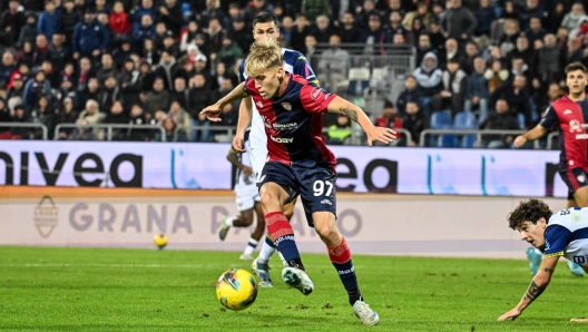 Mattia Felici of Cagliari Calcio