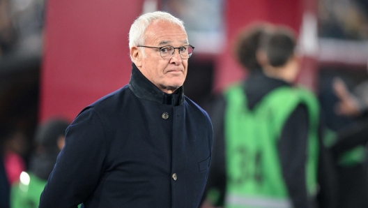 Roma's coach Claudio Ranieri during the Italian Serie A soccer match AS Roma vs US Lecce at Olimpico stadium in Rome, Italy, 07 December 2024. ANSA/ALESSANDRO DI MEO