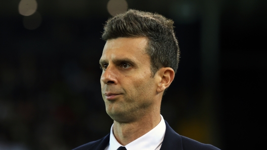 Juventus head coach Thiago Motta during the Serie A soccer match between Udinese and Juventus at the Bluenergy Stadium in Udine, north east Italy - Saturday, November 02,2024 sport - soccer (Photo by Andrea Bressanutti/Lapresse)