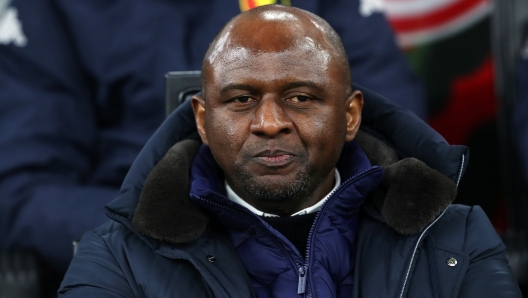 MILAN, ITALY - DECEMBER 15: Patrick Vieira, Head Coach of Genoa looks on prior to the Serie A match between AC Milan and Genoa at Stadio Giuseppe Meazza on December 15, 2024 in Milan, Italy. (Photo by Marco Luzzani/Getty Images)