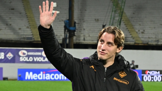 Fiorentina's midfieder Edoardo Bove before the Italian Serie A soccer match ACF Fiorentina vs Udinese at Artemio Franchi Stadium in Florence, Italy, 23 December 2024 ANSA/CLAUDIO GIOVANNINI