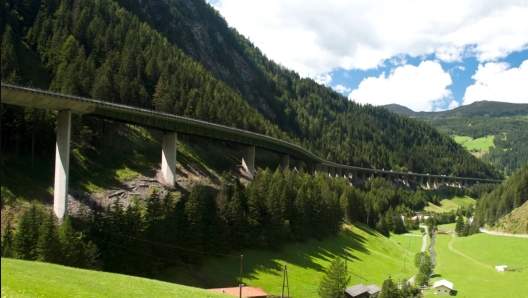 Autostrada Brennero Austria A13 Ponte Lueg