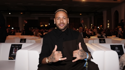 Neymar Da Silva Santos Jr. Professional Footballer  during the Globe Soccer Awards 2025 - 15h edition. Dubai, UAE - Sport- December 27, 2024. (Photo by Fabio Ferrari/LaPresse)