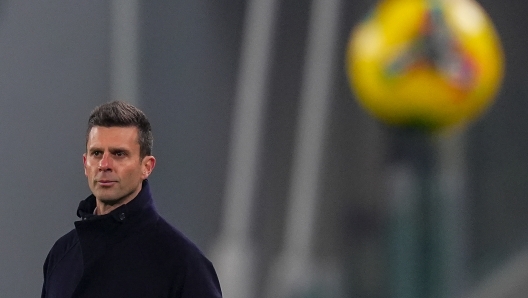 Juventus’ head coach Thiago Motta  during  the Serie A soccer match between Juventus and Bologna at Allianz Stadium in Turin , North Italy - Saturday , December 07  , 2024. Sport - Soccer . (Photo by Spada/Lapresse)