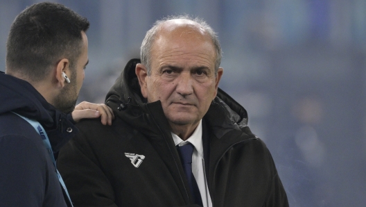 Angelo Fabiani sporting director SS Lazio during the Serie A Enilive soccer match between SS Lazio and Atalanta at the Rome's Olympic stadium, Italy - Saturday, December 28, 2024. Sport - Soccer. (Photo by Fabrizio Corradetti / LaPresse)