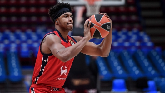 Zach LeDay EA7 Emporio Armani Olimpia Milano - Olympiacos Piraeus Turkish Airlines Euroleague 2024-25 Milano, 26/12/2024 Foto ClaudioDegaspari // Ciamillo-Castoria