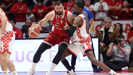 Nikola Mirotic Pistoia - Milano Legabasket SerieA Unipol 2024/2025  Giornata 14 Pistoia 05/01/2025 Foto: Stefano D'Errico / Ciamillo-Castoria