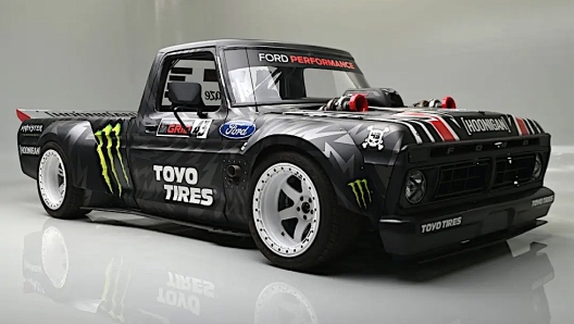 Il pickup Ford-F150 Hoonitruck di Ken Block