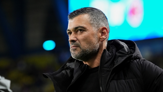 Milan?s head coach Sergio Conceicao  before  the EA Sports FC italian Supercup 2024/2025 match between Juventus and Milan at Al-Awwal Park Stadium in Riyadh, Saudi Arabia - Sport, Soccer -  Friday January 3, 2025 (Photo by Massimo Paolone/LaPresse)