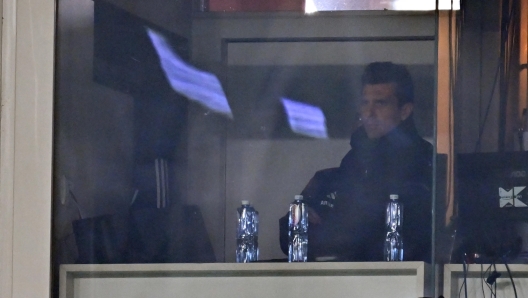 Juventus's coach Thiago Motta during the Italian Serie A soccer match Atalanta BC vs Juventus FC at the Gewiss Stadium in Bergamo, Italy, 14 January 2025. ANSA/MICHELE MARAVIGLIA