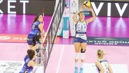 SAVINO DEL BENE SCANDICCI - Vollei Alba Blaj - Finale coppa CEV 2023 04 12 - Palazzo Wanny FIRENZE - Foto Anatrini