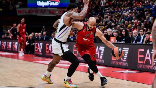 Shavon Shields EA7 Emporio Armani Olimpia Milano - Partizan Mozzart Bet Belgrade Turkish Airlines Euroleague 2024-25 Milano, 16/01/2025 Foto ClaudioDegaspari // Ciamillo-Castoria