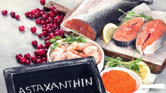 Foods rich in astaxanthin, carotenoid and antioxidants