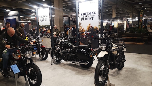 Lo stand Royal Enfield a Verona