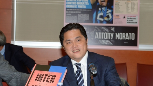 Erik Thohir visita la Gazzetta - fotografo: FABIO BOZZANI