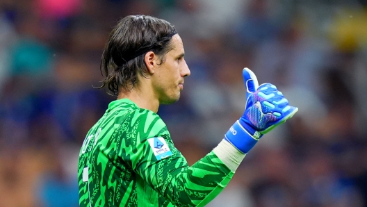 Yann Sommer (FC Inter); during the Serie A soccer match between Inter and Atalanta at the San Siro Stadium in Milan, north Italy - Friday , August 30, 2024. Sport - Soccer . (Photo by Spada/Lapresse)