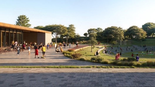 Immagine progetto area verde stadio Pietralata 4