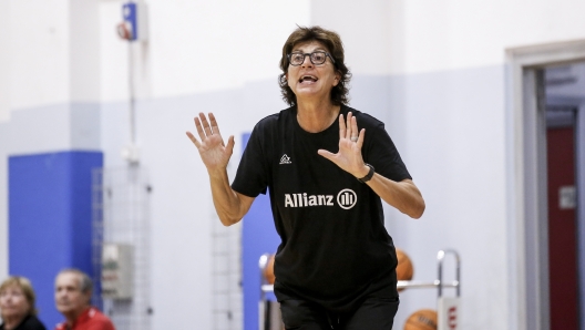 Cinzia Zanotti in campo