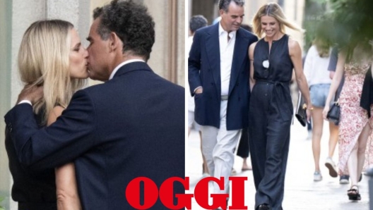 Michelle Hunziker e Nino Tronchetti Provera stanno insieme, la foto del  bacio | Gazzetta.it